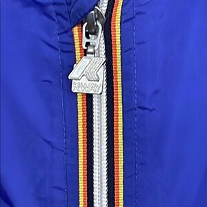 K-Way Kids Raincoat / Shell - Blue & Navy